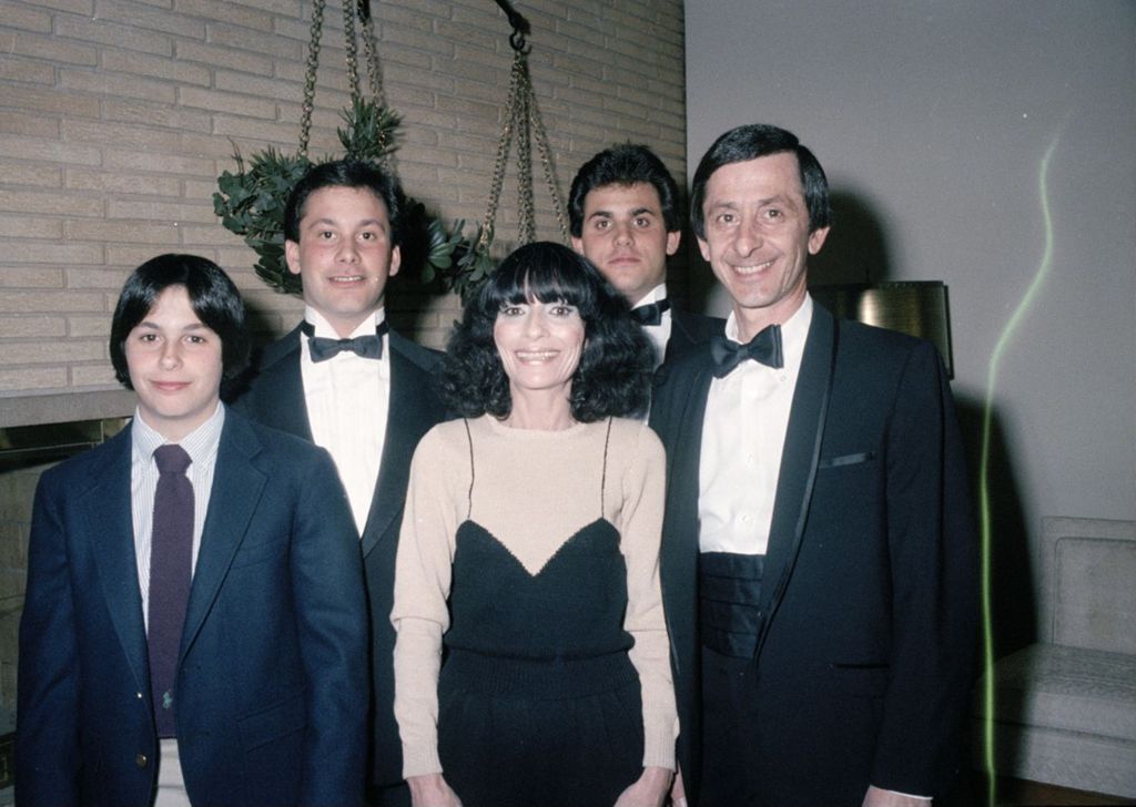 Congressman Frank Annunzio's Daughter Jackie Lato with her husband Sal and their children