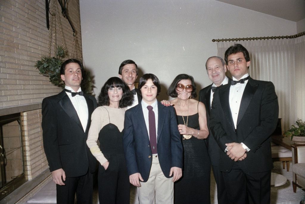 Congressman Frank Annunzio with the Lato family