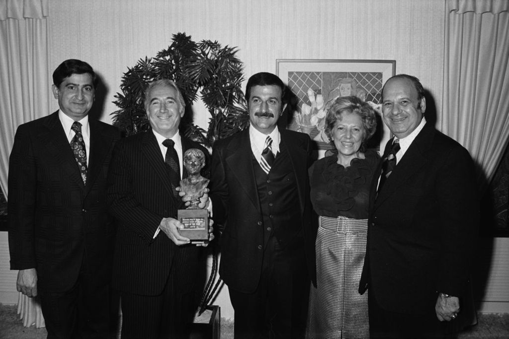 Congressman Peter Rodino, Congressman Frank Annunzio, and others