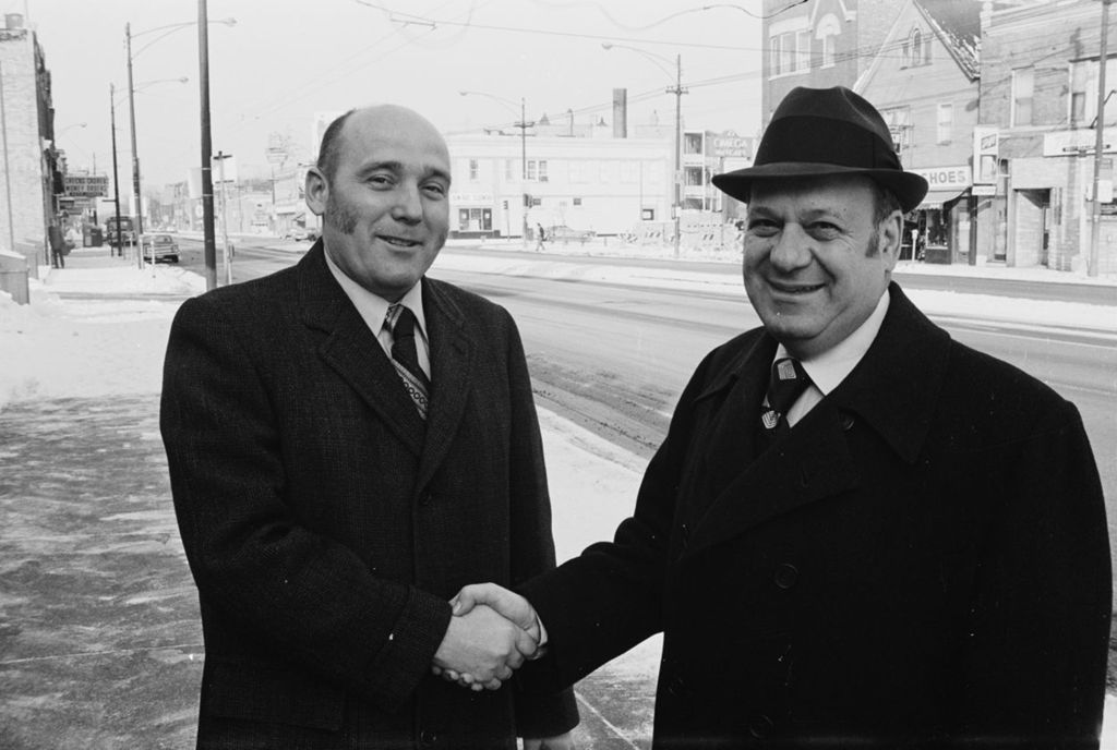 Congressman Frank Annunzio and Bill Rankin