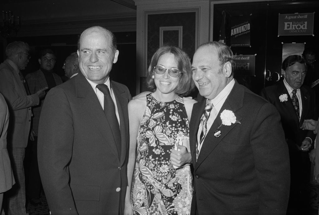 Congressman Frank Annunzio with Ed and Maureen Kelly