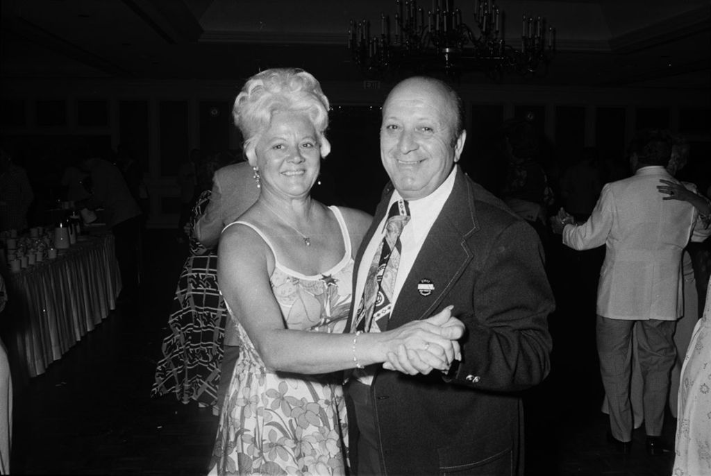 Congressman Frank Annunzio's brother and wife