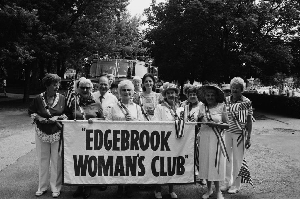 Miniature of Congressman Frank Annunzio with Edgebrook Woman's Club