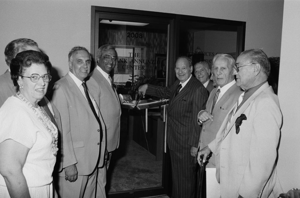 Miniature of Opening of Joint Civic Committee of Italian Americans office on Michigan Avenue