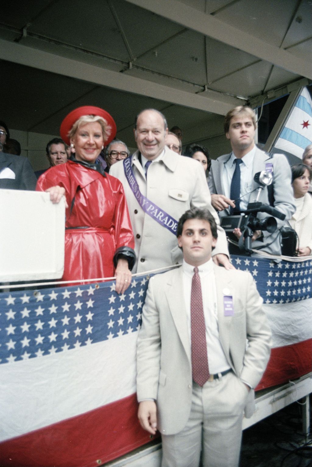 Jane Byrne, Congressman Frank Annunzio, and Frank Lato