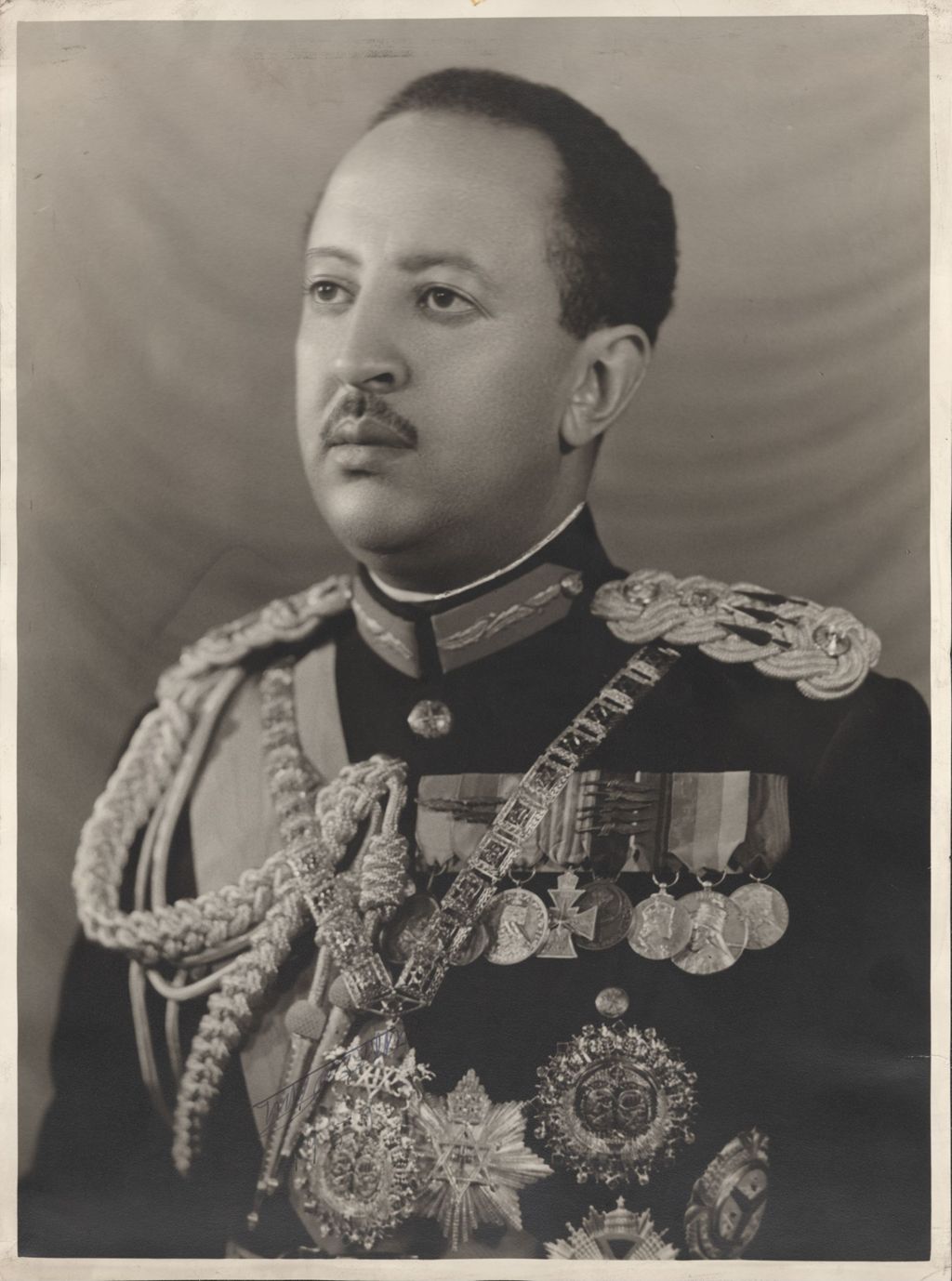 Miniature of Member of Ethiopian royalty