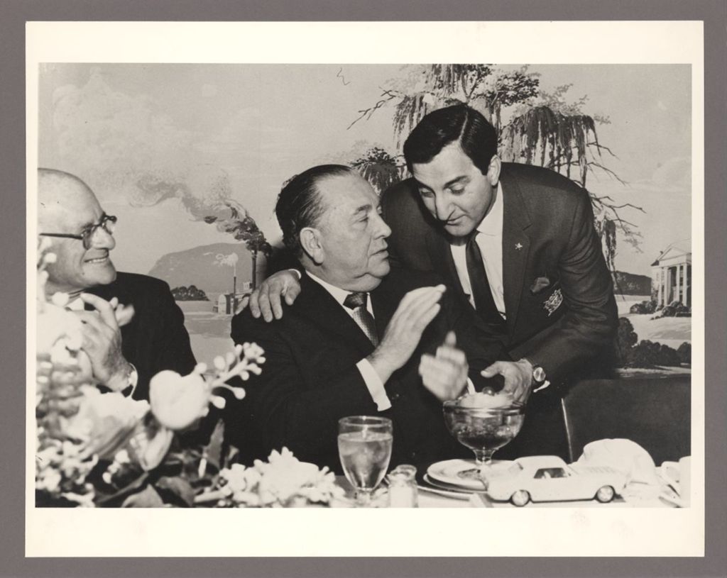 Miniature of Actor Danny Thomas and Richard J. Daley