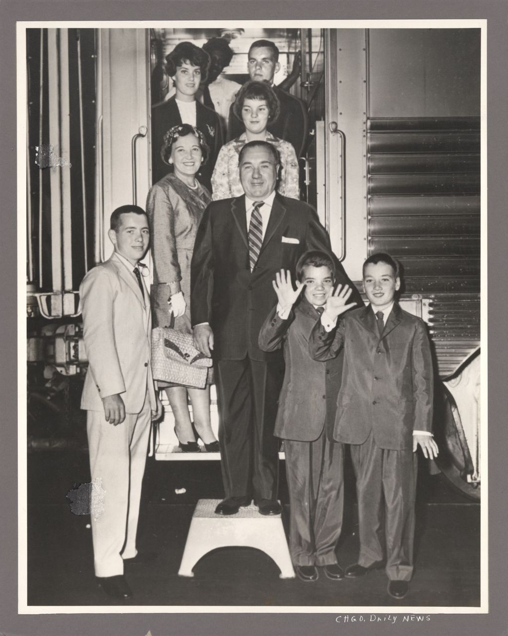 Miniature of Daley family travels to 1960 Democratic Convention