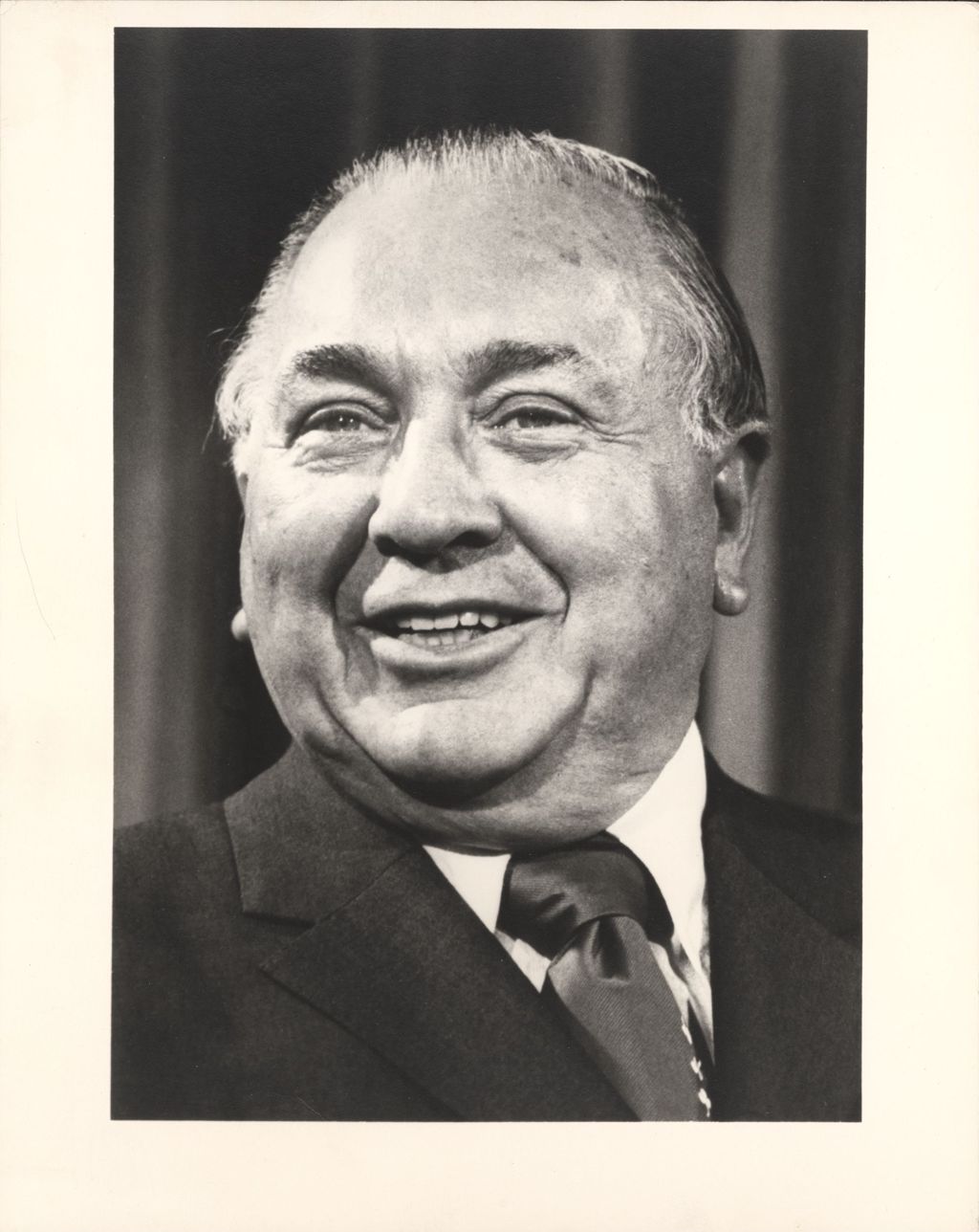 Miniature of Richard J. Daley smiling