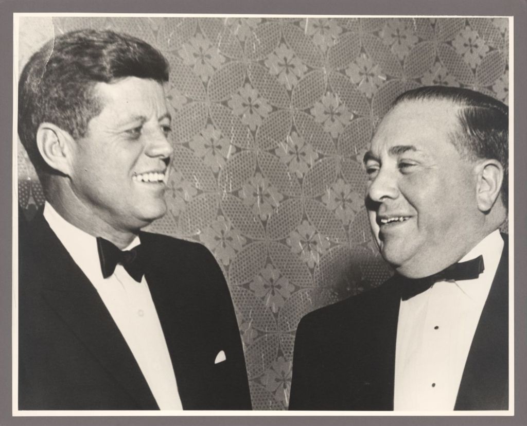 Miniature of John F. Kennedy and Richard J. Daley