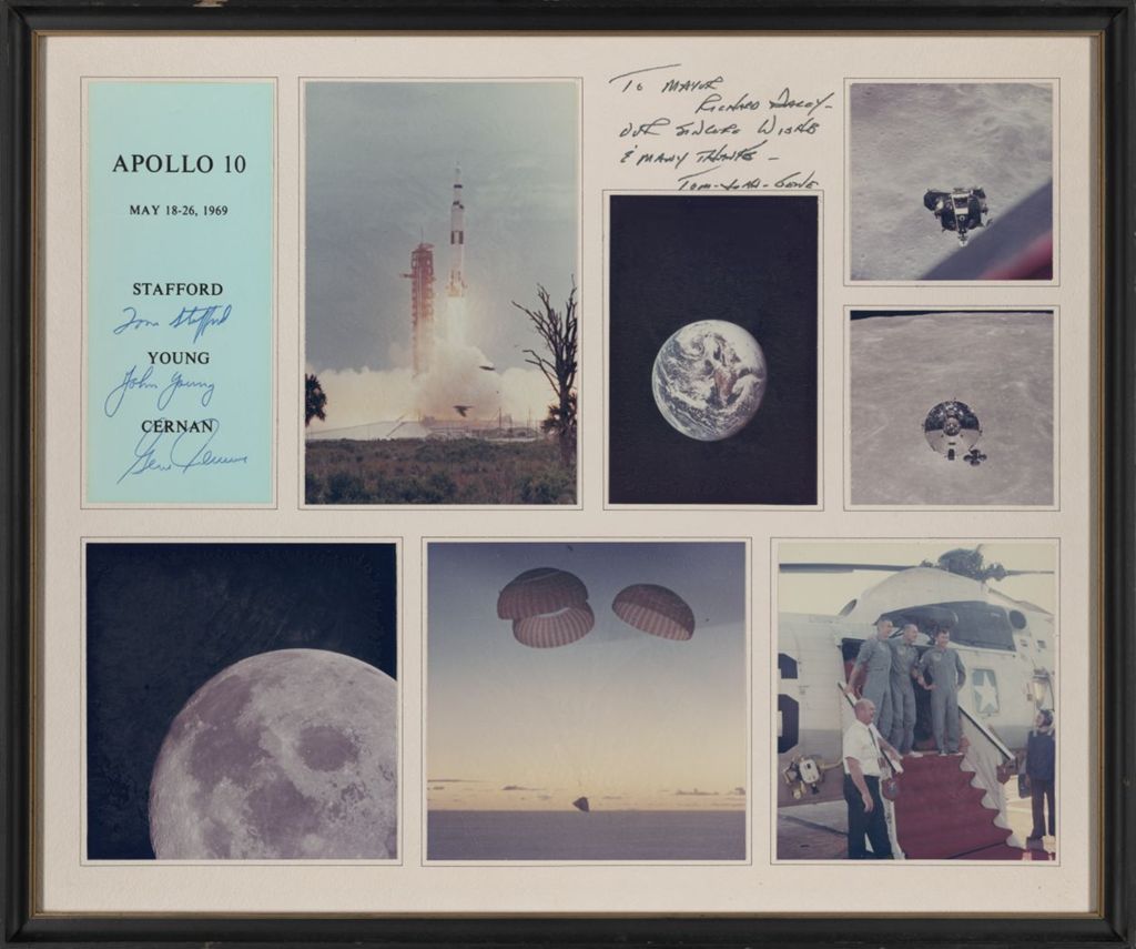 Miniature of Collage from the Apollo 10 space mission