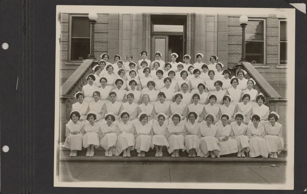 Miniature of Nursing students from the 1929, 1930, and 1931 classes