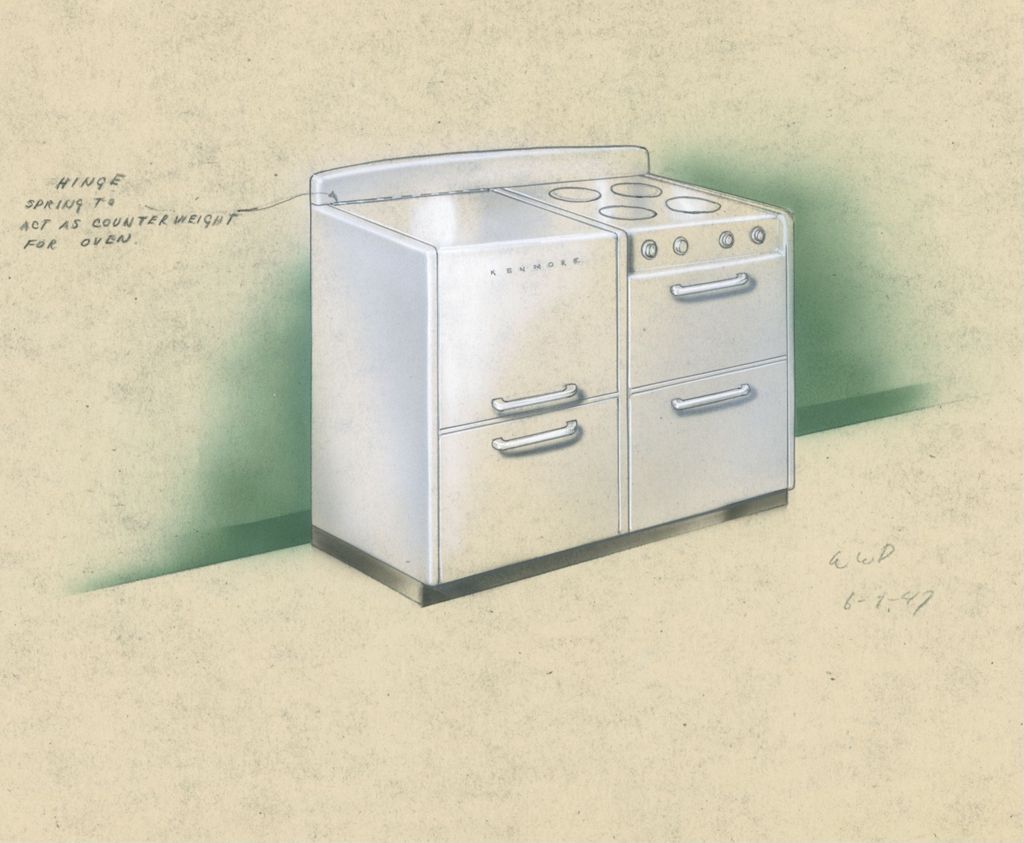 Miniature of Kenmore stove