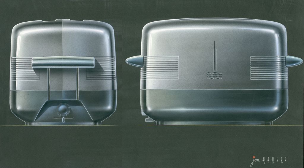 Miniature of Toaster (two views)