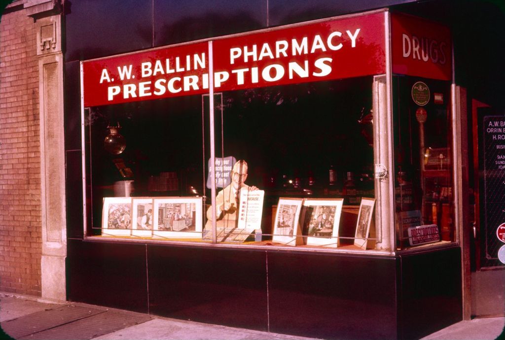 Miniature of A. W. Ballin Pharmacy, 12th Street and Independence