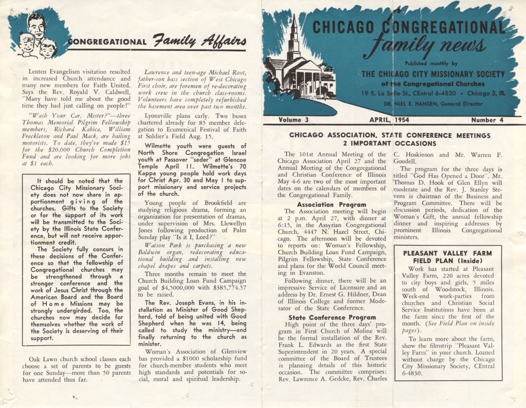 Miniature of Chicago Congregational Family News
