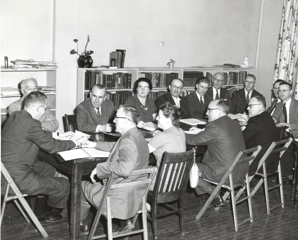Miniature of Board members meeting