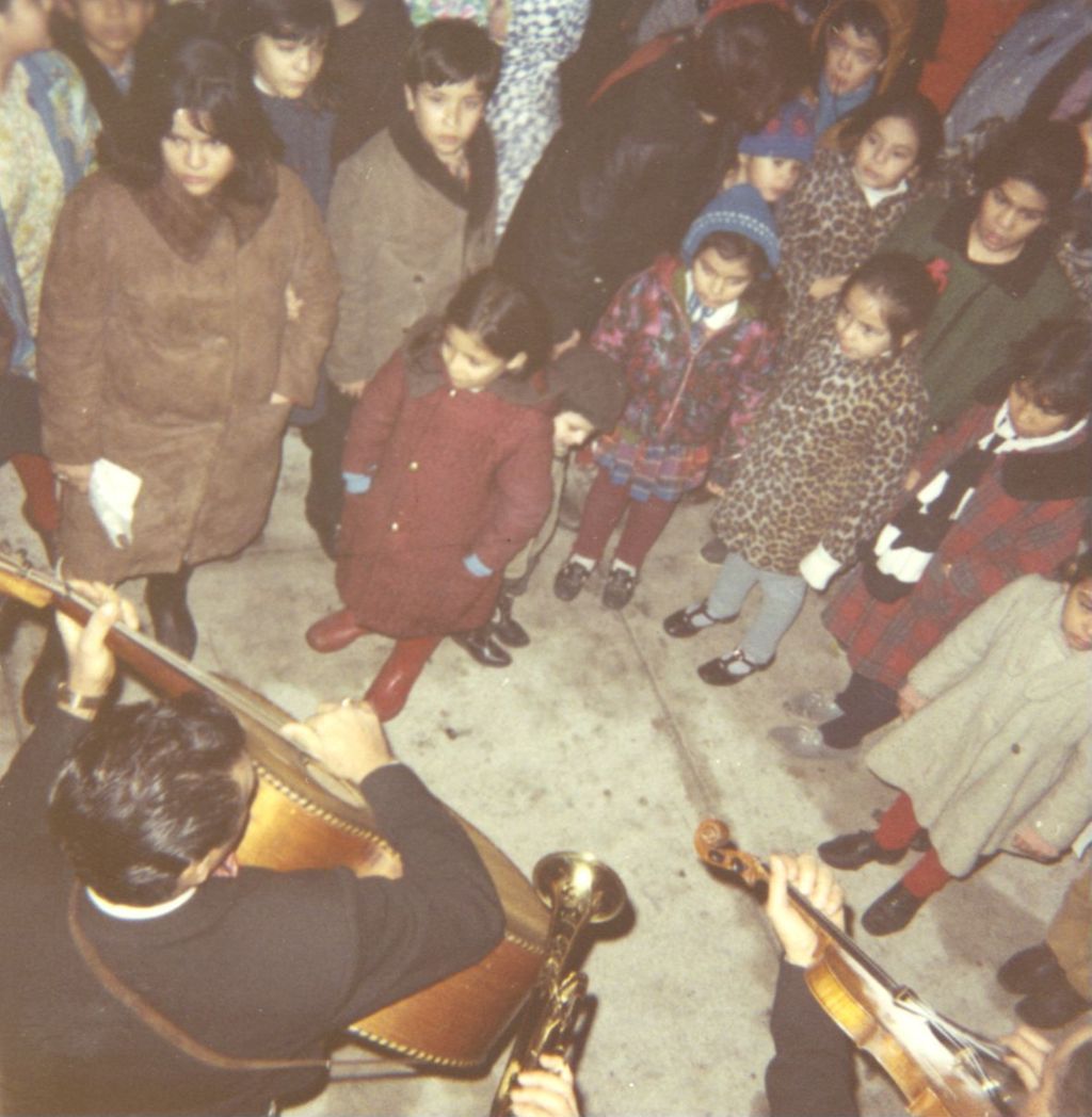 Miniature of Children and adults at outdoor music performance