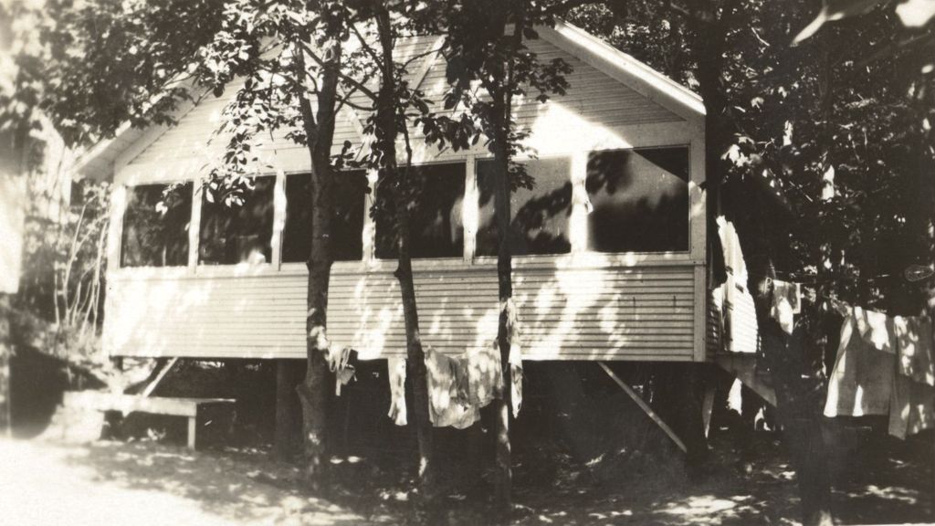 Cabin at summer camp
