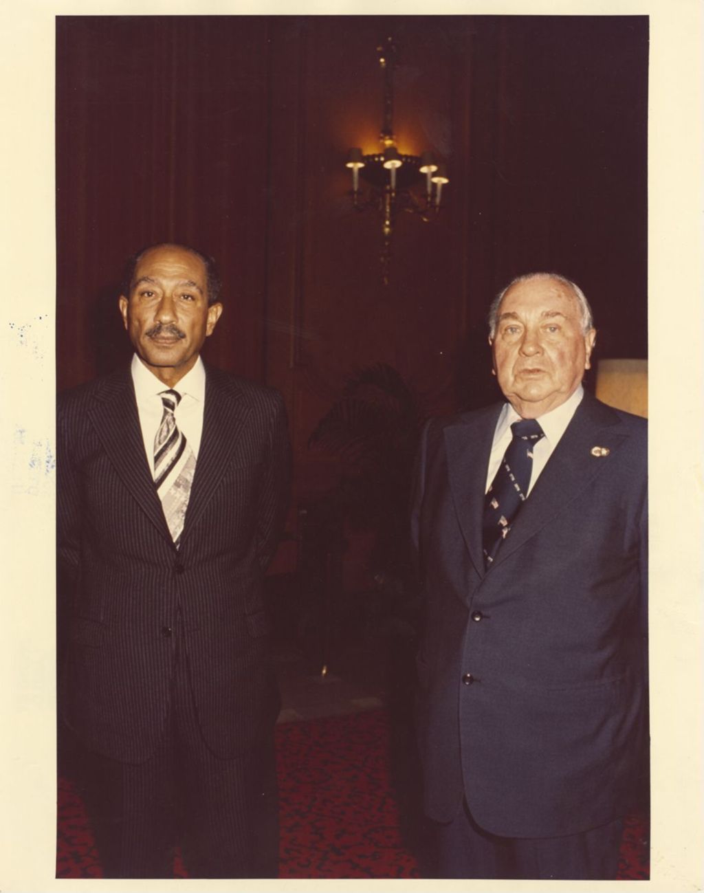 Miniature of Chicago visit of Egyptian President Anwar Sadat