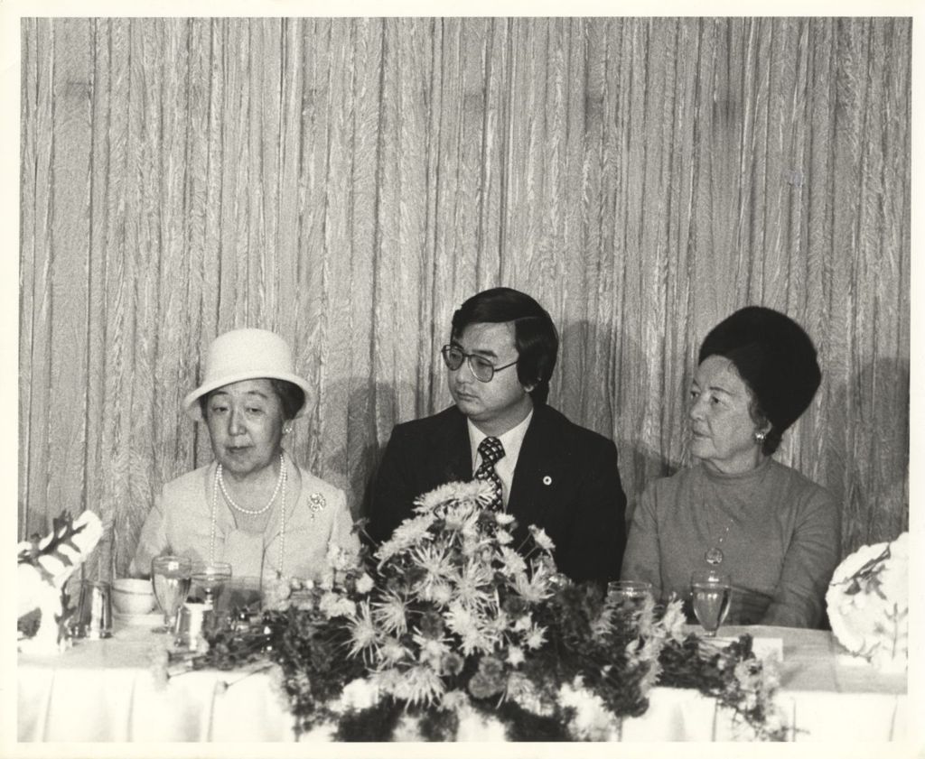 Miniature of Banquet honoring Emperor Hirohito