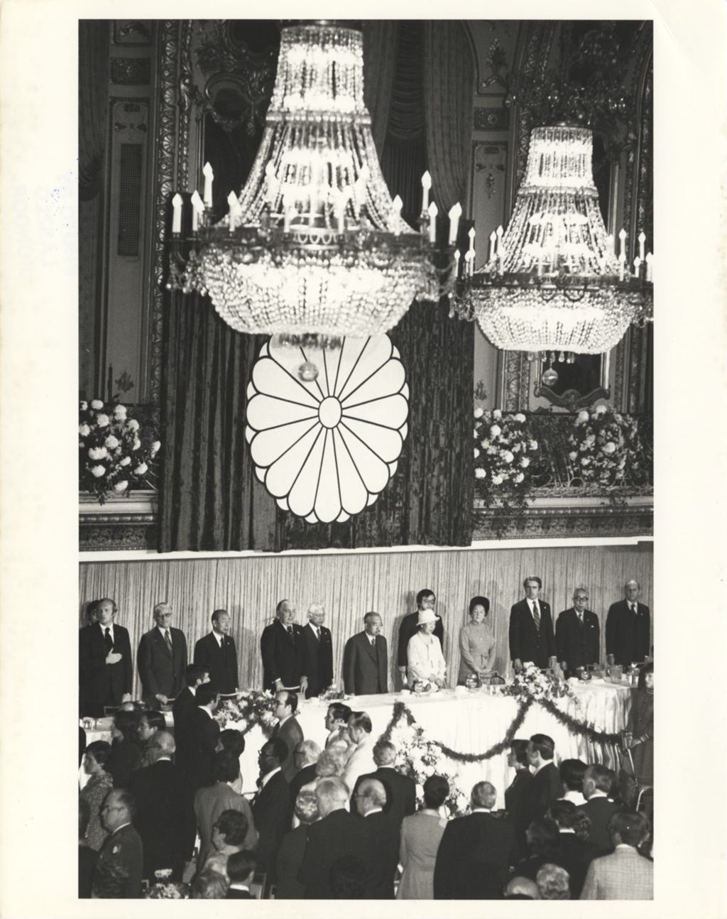 Miniature of Banquet honoring Emperor Hirohito