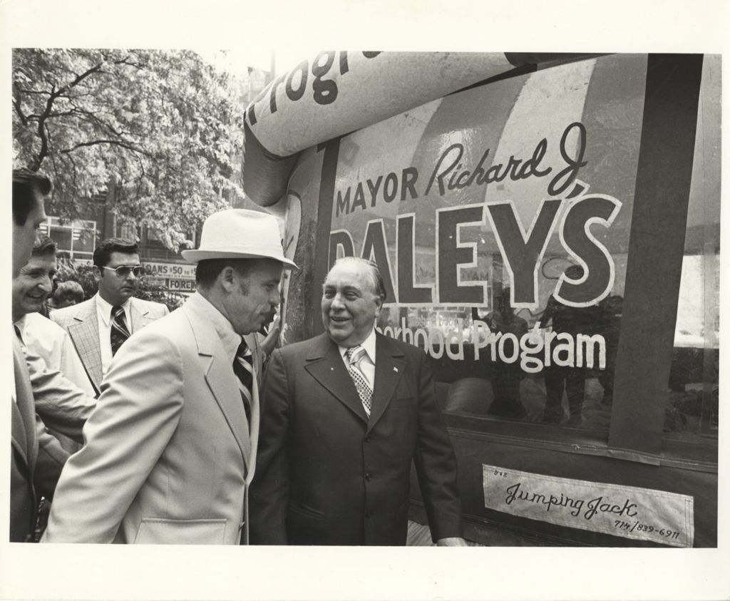 Miniature of Ed Kelly with Richard J. Daley