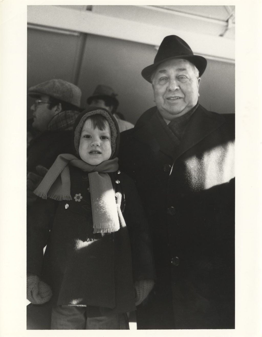 Miniature of Richard J. Daley with a grandchild