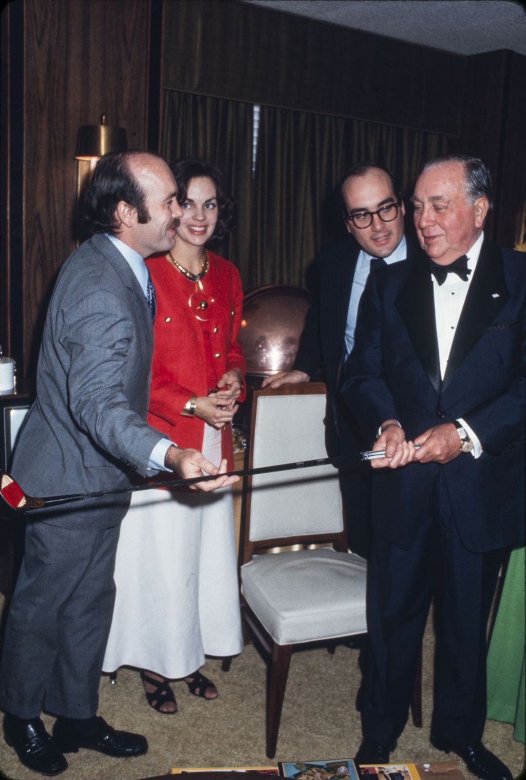 Miniature of Richard J. Daley's 72nd birthday party