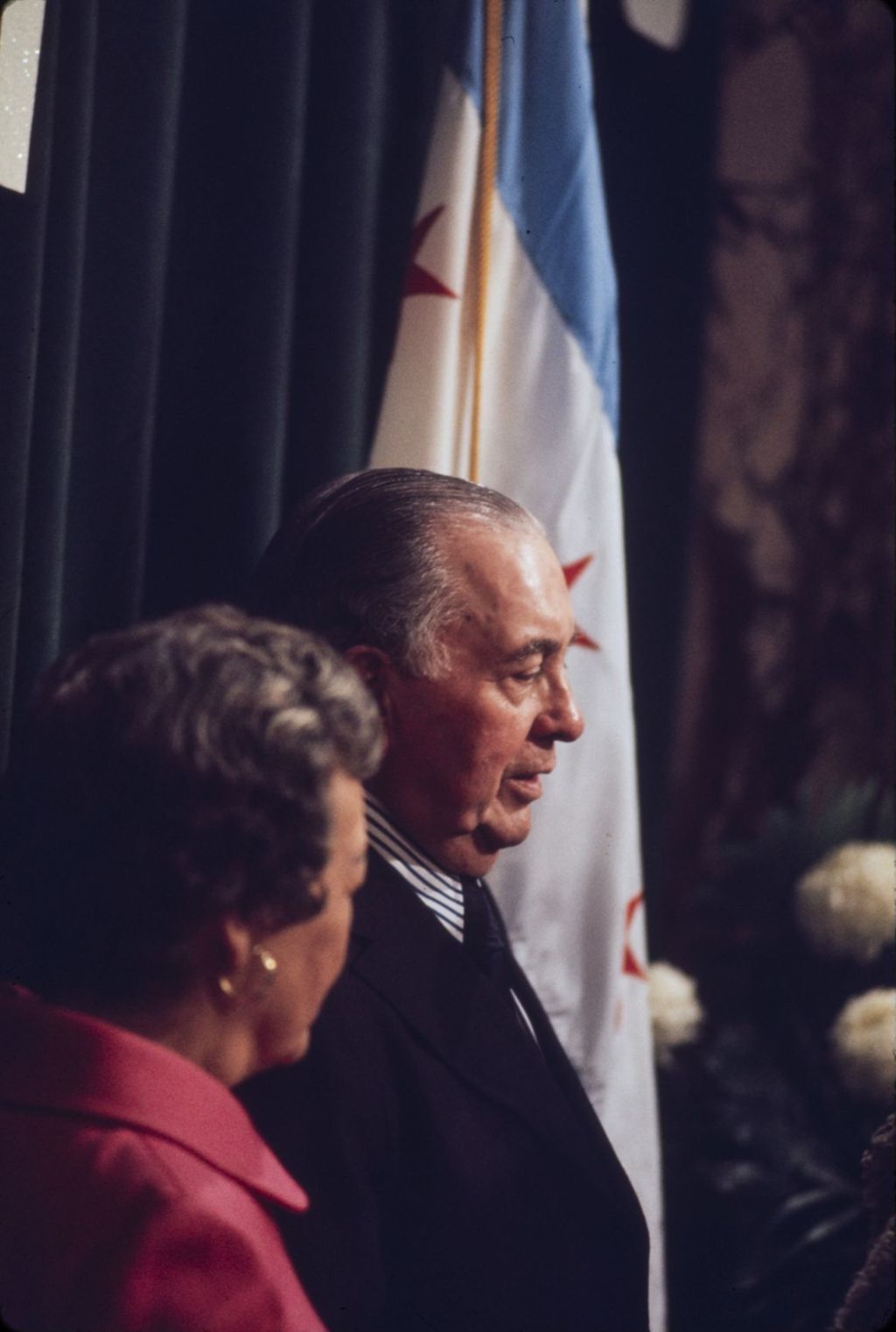 Miniature of Eleanor and Richard J. Daley at City Hall