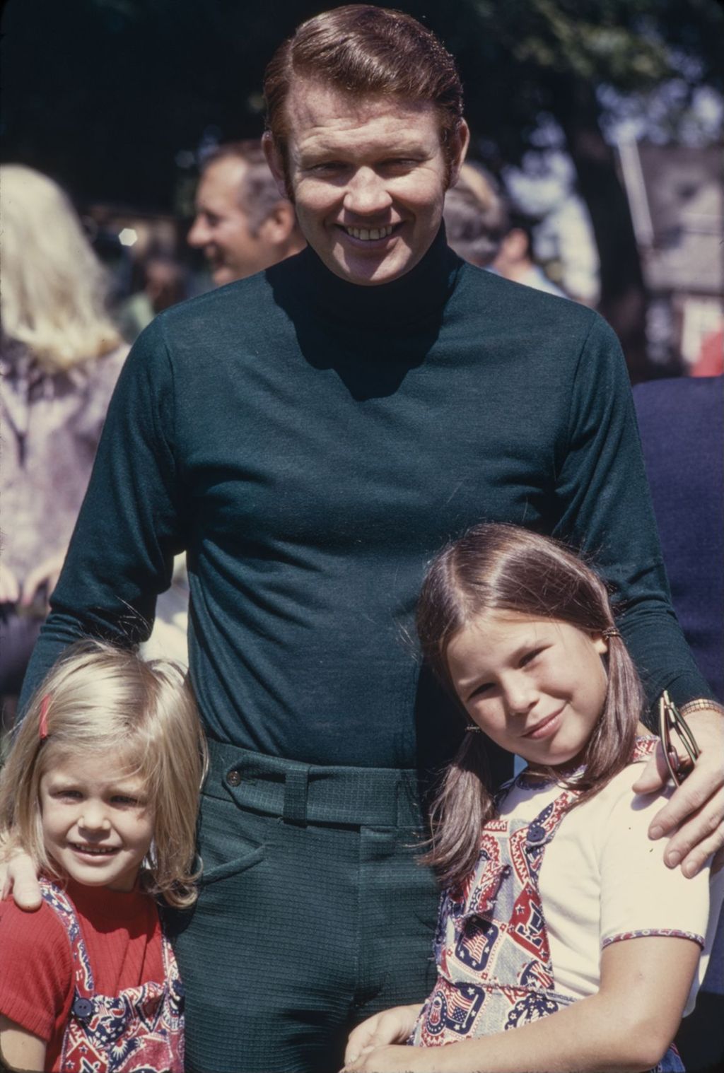 Miniature of Tom Donovan with children