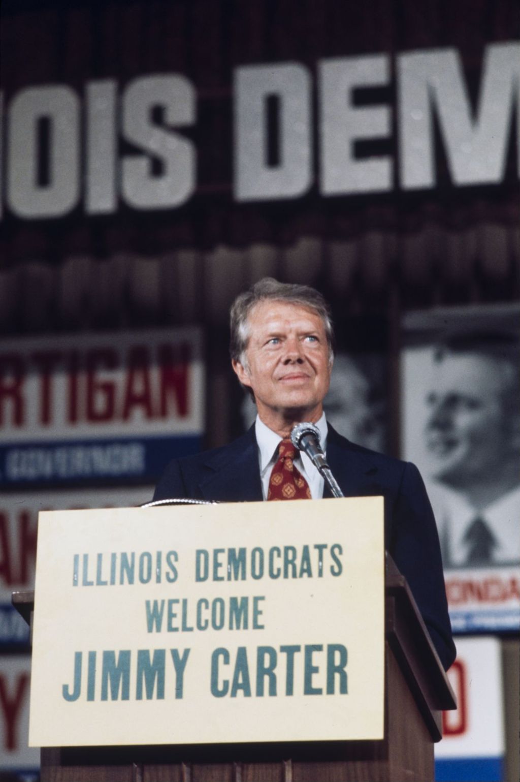 Jimmy Carter at the Illinois Democratic Convention