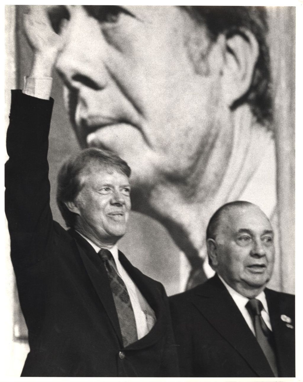 Miniature of Jimmy Carter with Richard J. Daley