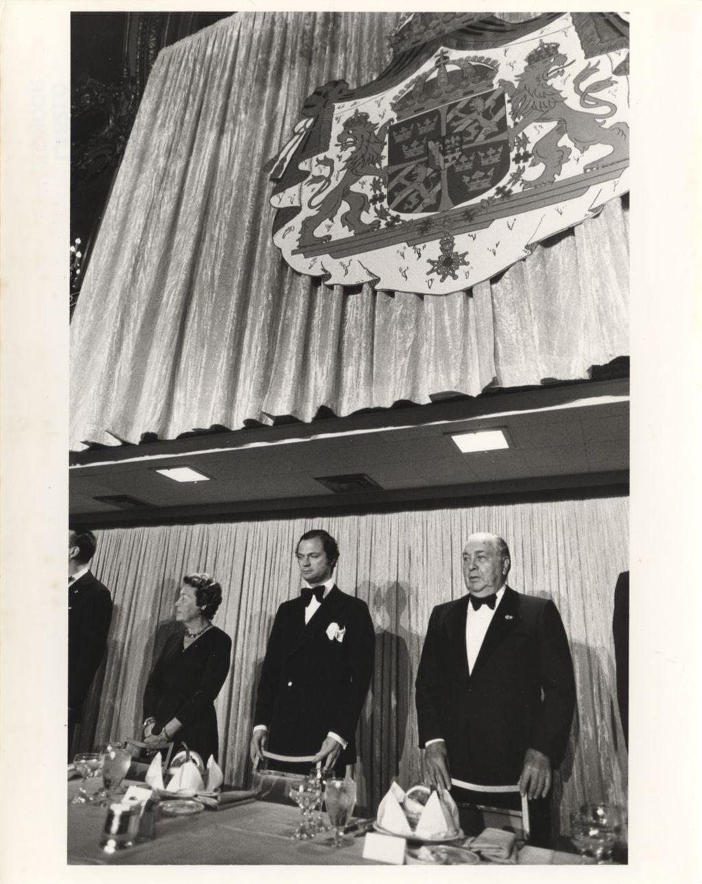 Banquet honoring King Carl XVI Gustaf of Sweden