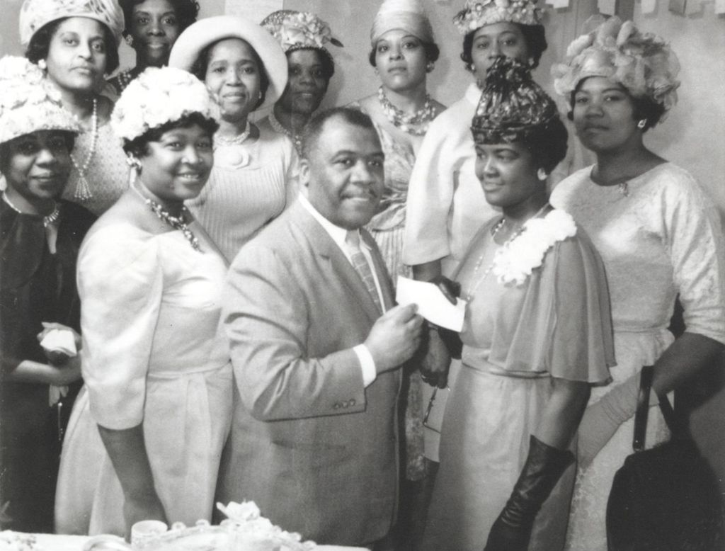 Group of African American women and a man