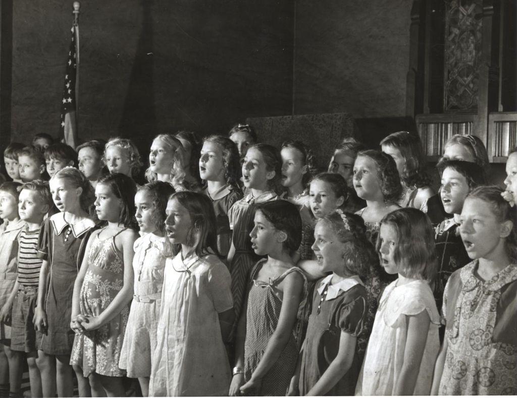 Miniature of Children's Choir at Marcy Chapel