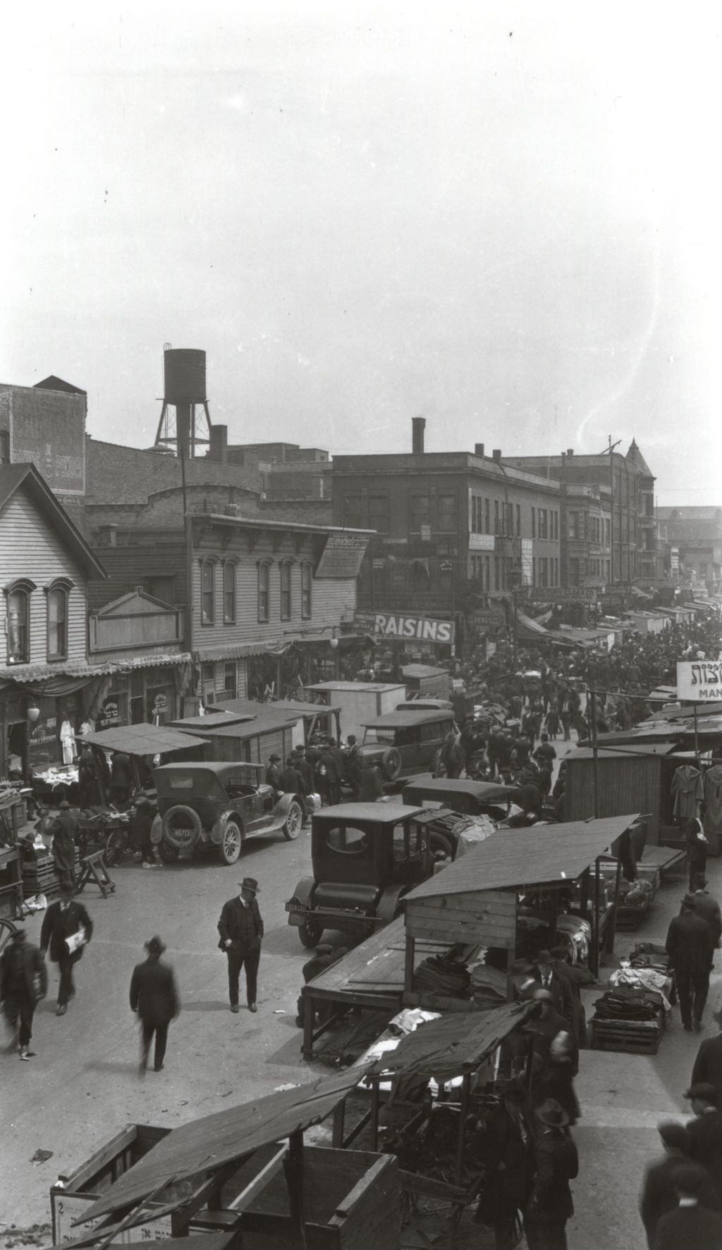 View of Maxwell Street market
