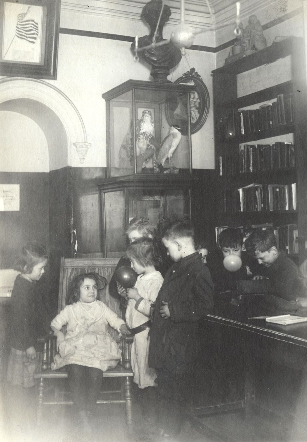 Miniature of Children in the Game Room