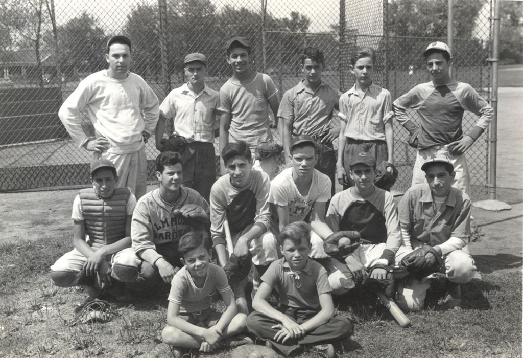 Miniature of Off-The-Street Club Baseball Team 1941