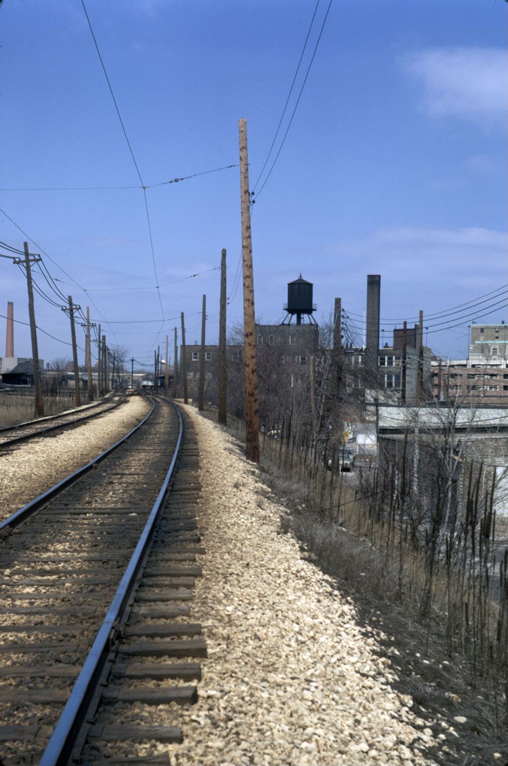 CTA elevated tracks, Evanston