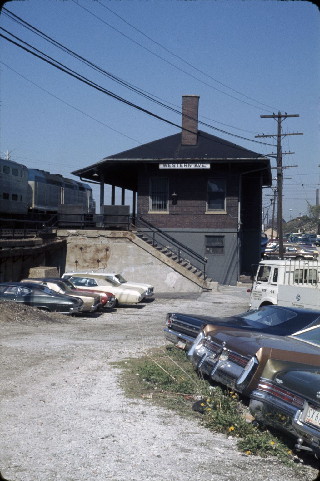 Western Avenue railroad station, Milwaukee Road Line