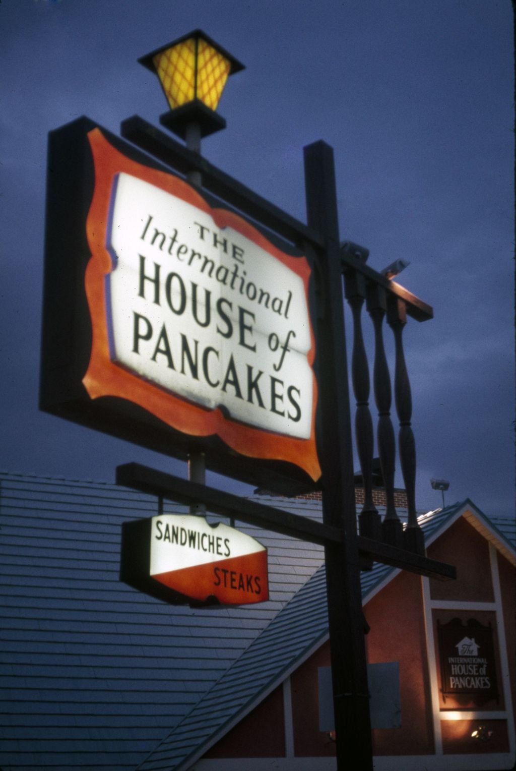 Miniature of International House of Pancakes sign, Wilmette