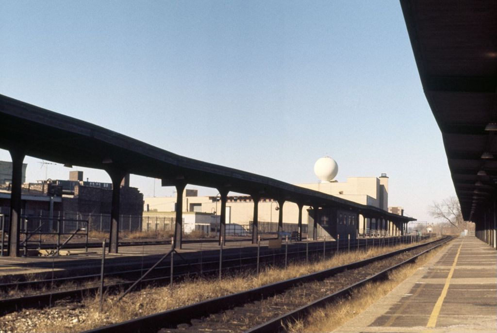 Chicago and North Western Railroad tracks, Evanston