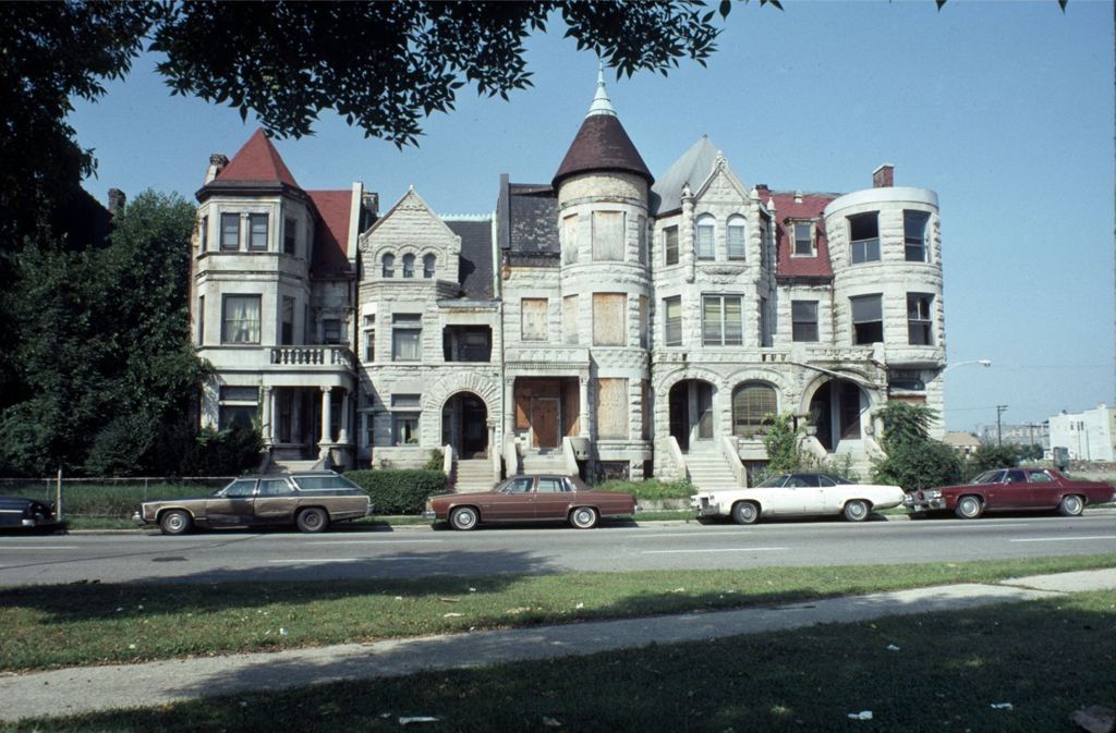 Greystone houses, Drexel Boulevard