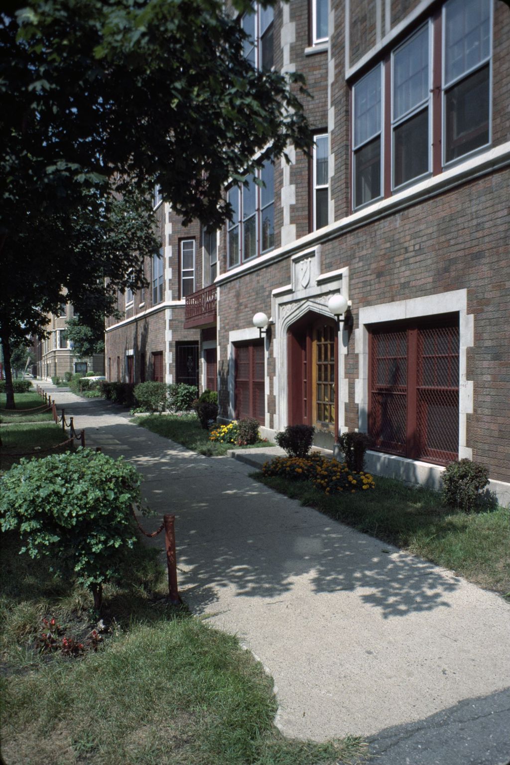 Apartment buildings, South Paxton Avenue