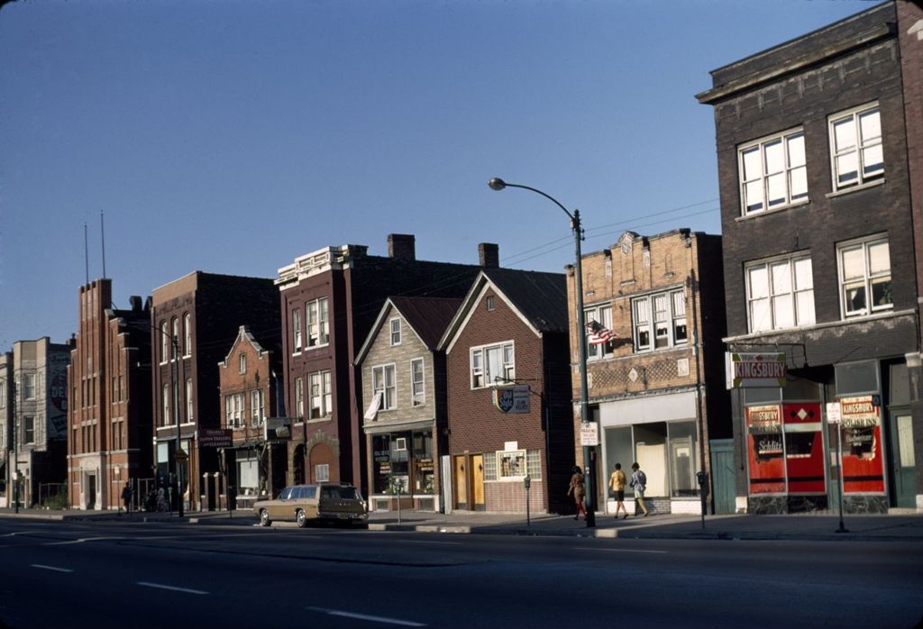 Miniature of Ashland Avenue businesses, West Town