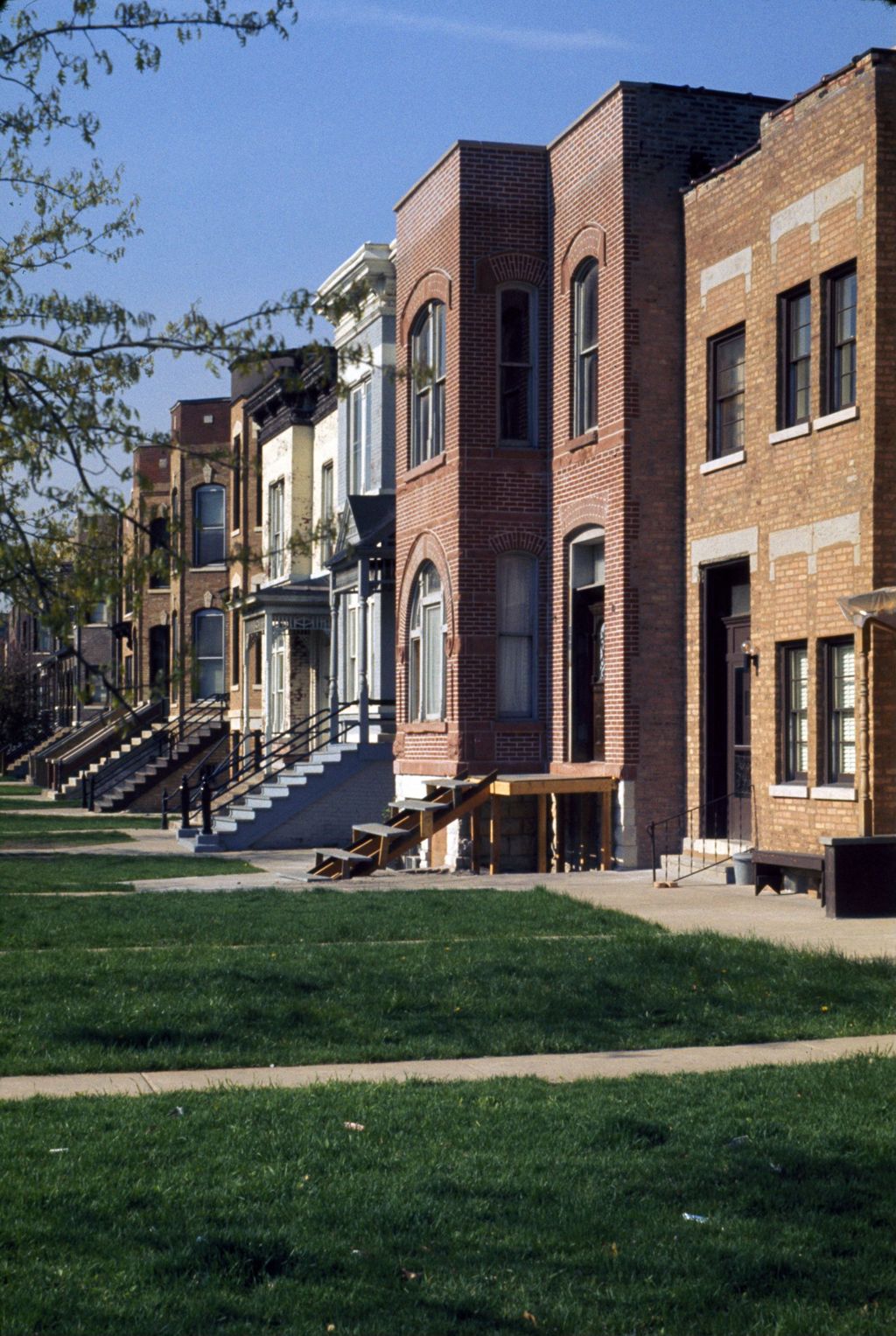 Houses on Bishop Street, Near West Side