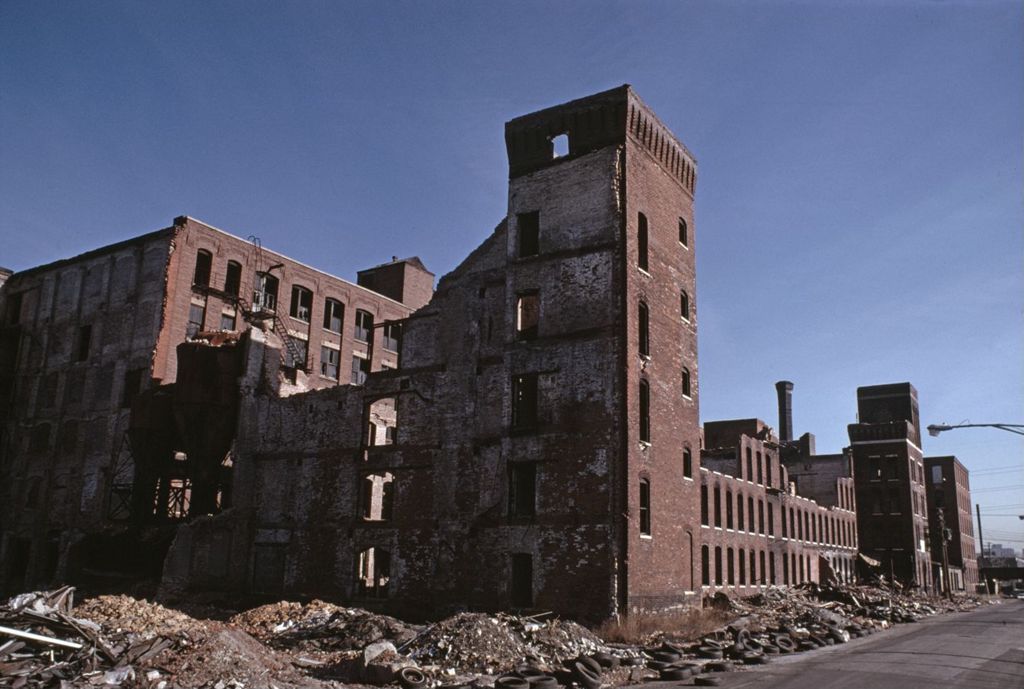 Derelict factory building, East Garfield Park