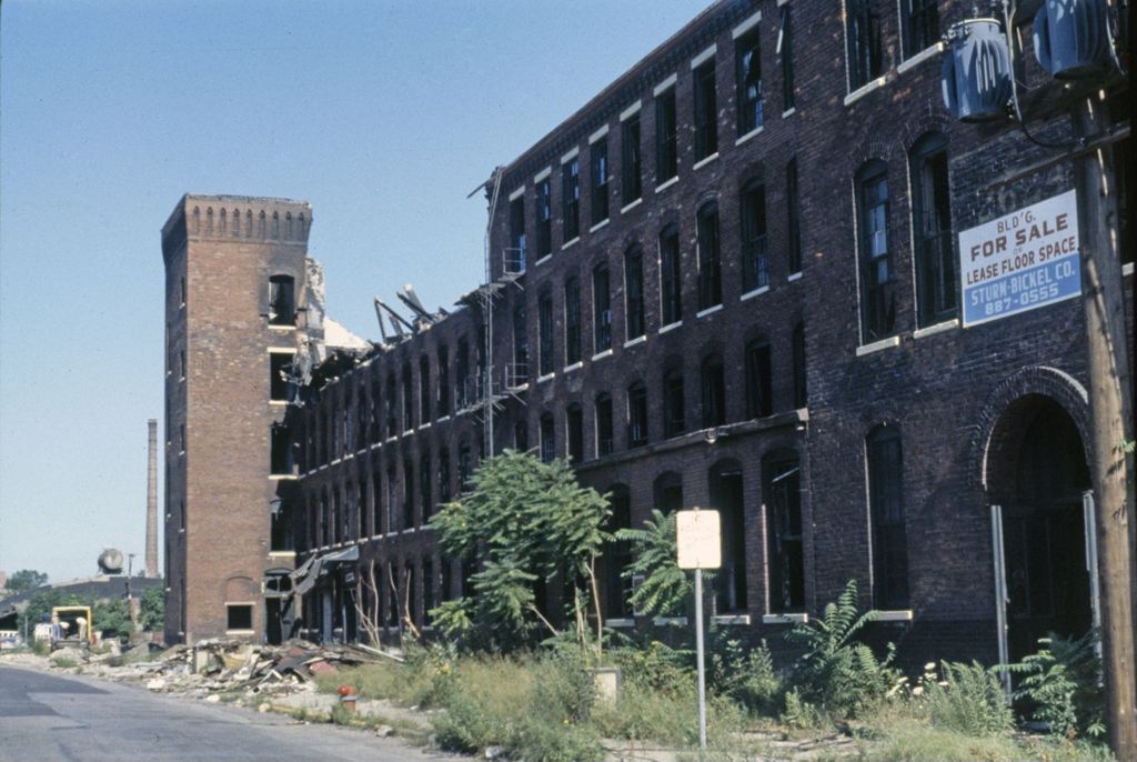 Derelict factory building, East Garfield Park