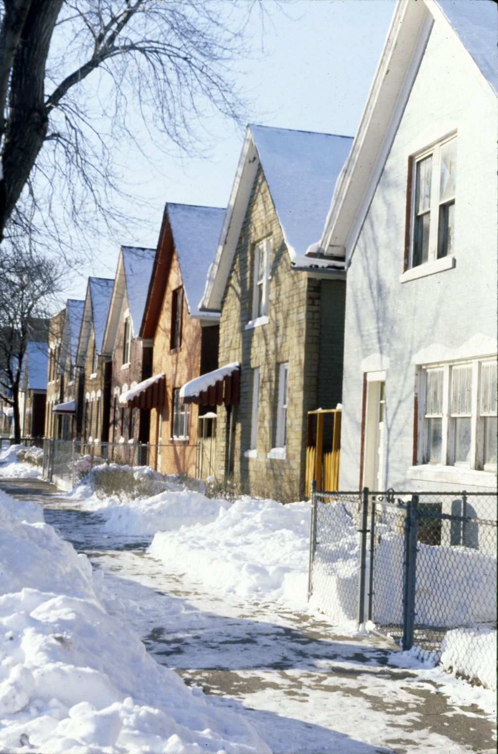 Miniature of North Lawndale, brick houses